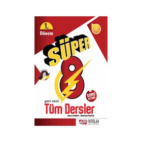 8. Sınıf LGS 1. Dönem Tüm Dersler Süper Soru Kitabı Nitelik Yayın