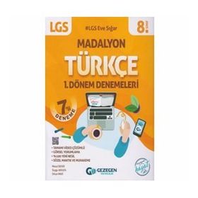 8. Sınıf LGS 1. Dönem Türkçe 7'li Denemeleri Gezegen Yayınları