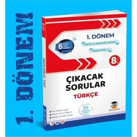 8. Sınıf Lgs 1. Dönem Türkçe Çıkacak SorularZeka Küpü Yayınları-Zeka Küpü Yayınları