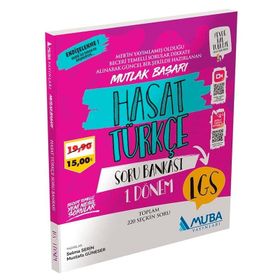 8. Sınıf LGS 1. Dönem Türkçe Hasat Mutlak Başarı Soru Bankası-Muba Yayınları