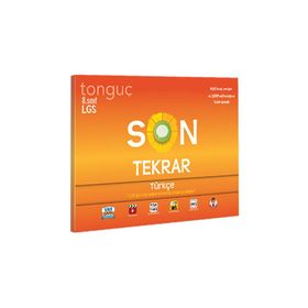 8. Sınıf LGS 1. Dönem Türkçe Son Tekrar - Tonguç Akademi Yayınları