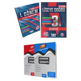 8. Sınıf LGS 1. Dönem Yeni Nesil Tekrar Kitabı Bes Yayınları