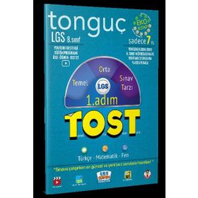8. Sınıf LGS 1. Sdım Tost Test Tonguç Akademi Yayınları