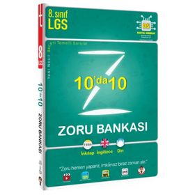 8. Sınıf LGS 10'da 10 Zoru Bankası 2020-2021-Tonguç Akademi Yayınları
