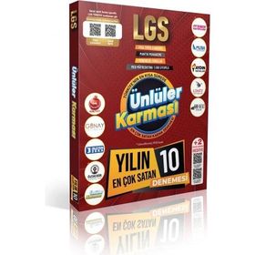 8. Sınıf Lgs 10'lu Deneme - Ünlüler Karması Yayınları