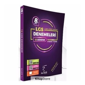 8. Sınıf LGS 12'li Deneme Seti - Karekök Yayınları