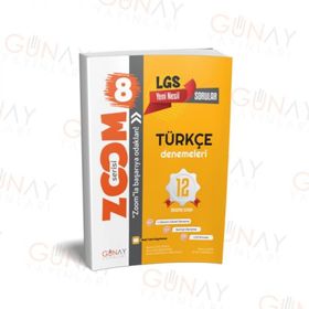 8. Sınıf LGS 12’li Türkçe Branş Deneme-Ggs Yayınları