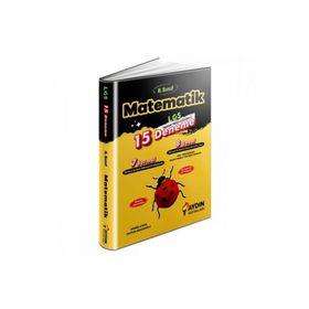 8. Sınıf LGS 15 Matematik Uçuş Denemesi-Matesis Yayınları