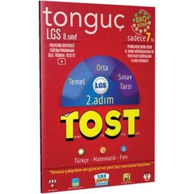 8. Sınıf LGS 2. Adım Tost Test Tonguç Akademi Yayınları