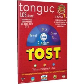 8. Sınıf LGS 2. Adım Tost Test Tonguç Akademi Yayınları