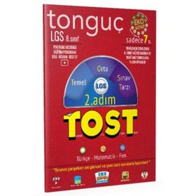 8. Sınıf LGS 2. Adım Tost Test Tonguç Akademi Yayınları