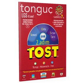 8. Sınıf LGS 2. Adım Tost Test Tonguç Akademi Yayınları