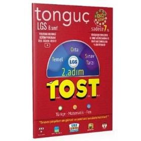 8. Sınıf LGS 2. Adım Tost Test Tonguç Akademi Yayınları