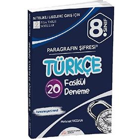 8. Sınıf LGS 20 Deneme 5 Sarmal 15 Genel Deneme Paragrafın Şifresi
