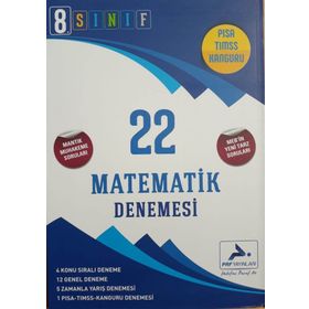 8.Sınıf Lgs 22 Matematik Denemesi-PRF Yayınları