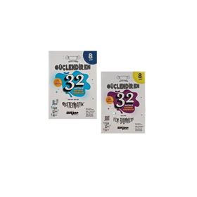 8. sınıf Lgs 2'li Güçlendiren 32 Haftalık Matematik Fen Bilimleri Deneme Seti Ankara Yayıncılık