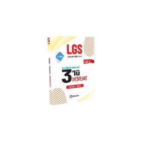 8. Sınıf Lgs 3 Deneme İlk Dönem Konuları-Lider Plus Yayınları
