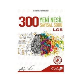 8. Sınıf LGS 300 Yeni Nesil Sayısal Soru Bankası Koray Varol Yayınları