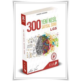 8. Sınıf LGS 300 Yeni Nesil Sayısal Soru Bankası Koray Varol Yayınları