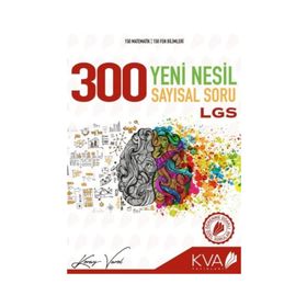 8. Sınıf LGS 300 Yeni Nesil Sayısal Soru Bankası Koray Varol Yayınları