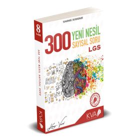 8. Sınıf LGS 300 Yeni Nesil Sayısal Soru Bankası Koray Varol Yayınları