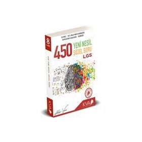 8. Sınıf Lgs 450 Yeni Nesil Sözel Soru Bankası-KVA Yayınları