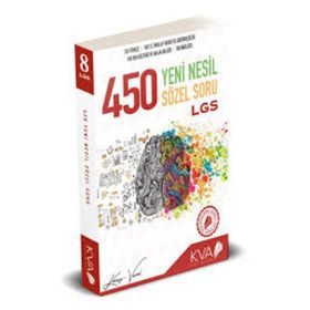 8. Sınıf Lgs 450 Yeni Nesil Sözel Soru Bankası-KVA Yayınları