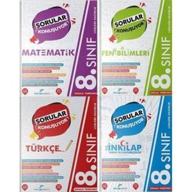 8. Sınıf Lgs 4'lü Sorular Konuşuyor Soru Bankası Seti-Pruva Akademi Yayınları