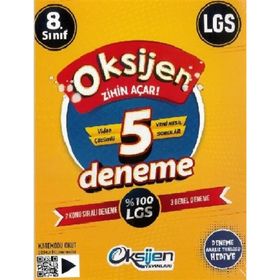8. Sınıf LGS 5 Deneme-Oksijen Yayınları