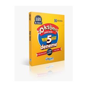 8. Sınıf LGS 5 Deneme-Oksijen Yayınları