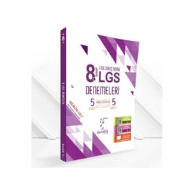 8. Sınıf LGS 5'li Deneme Sınavı - Karekök Yayınları