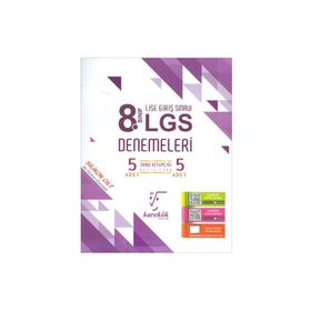 8. Sınıf LGS 5'li Deneme Sınavı - Karekök Yayınları