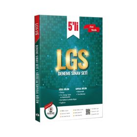 8. Sınıf LGS 5'li Deneme Sınavı Özdebir Yayınları