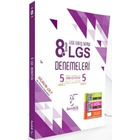 8. Sınıf LGS 5'li Denemeleri - Karekök Yayınları