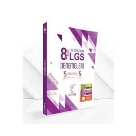 8. Sınıf LGS 5'li Denemeleri - Karekök Yayınları