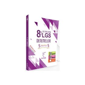 8. Sınıf LGS 5'li Denemeleri - Karekök Yayınları