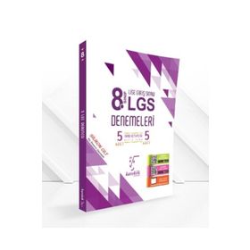 8. Sınıf LGS 5'li Denemeleri - Karekök Yayınları