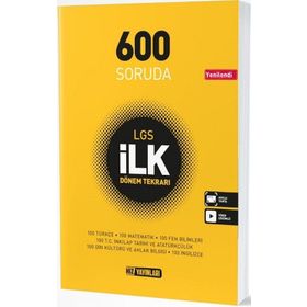 8.Sınıf LGS 600 Soruda İlk Dönem Tekrarı-Hız Yayınları