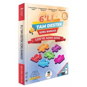 8. Sınıf LGS 6'lı Tam Destek Soru Bankası