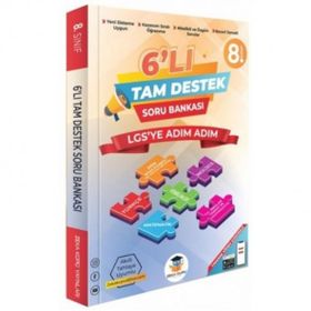 8. Sınıf LGS 6'lı Tam Destek Soru Bankası