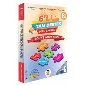 8. Sınıf LGS 6'lı Tam Destek Soru Bankası