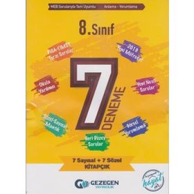 8. Sınıf LGS 7 Deneme Gezegen Yayıncılık