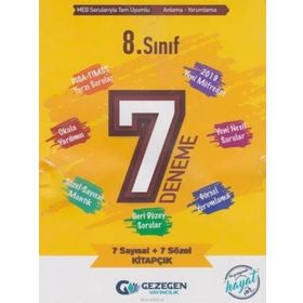 8. Sınıf LGS 7 Deneme Gezegen Yayıncılık