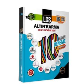 8. Sınıf Lgs Altın Karma Genel 10 Deneme Seti - Altın Karma Yayınları