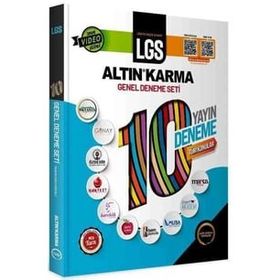 8. Sınıf Lgs Altın Karma Genel 10 Deneme Seti - Altın Karma Yayınları