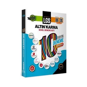 8. Sınıf Lgs Altın Karma Genel 10 Deneme Seti - Altın Karma Yayınları