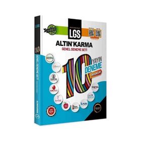 8. Sınıf Lgs Altın Karma Genel 10 Deneme Seti - Altın Karma Yayınları
