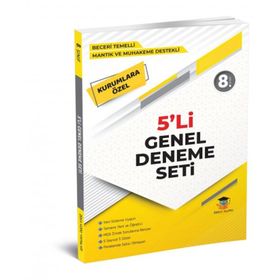8. Sınıf Lgs Beceri Temelli 5'li Genel Deneme-Zeka Küpü Yayınları