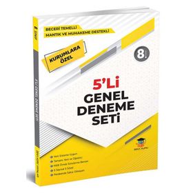 8. Sınıf Lgs Beceri Temelli 5'li Genel Deneme-Zeka Küpü Yayınları