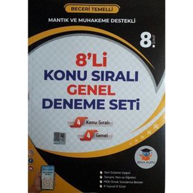 8. Sınıf Lgs Beceri Temelli 8'li Deneme-Zeka Küpü Yayınları